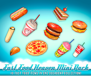 Fast Food Heaven Mini Pack