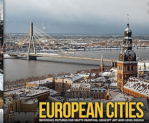 900+ European Cities Reference Pictures
