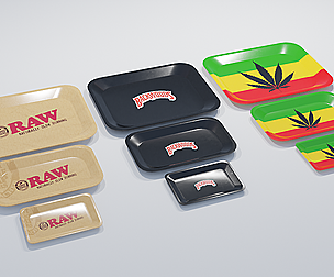 Rolling Trays 4K and 2K Low-poly