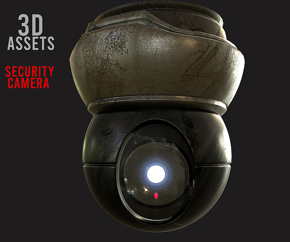 Security Camera - Marmoset File