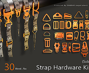 Strap Hardware Kitbash (subd) VOl 1