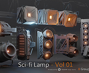 Sci-fi Lamp Vol 01