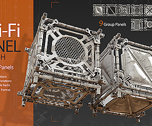 Sci-Fi Architecture panel Vol 02