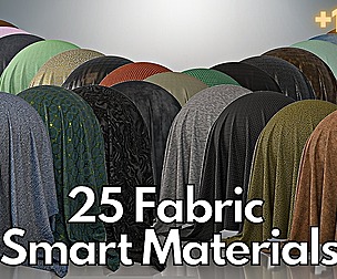 25 Fabric smart materials #Vol.3