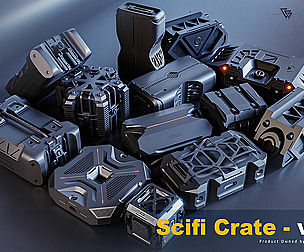 sci fi crate