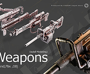 gun(weapon) 3d model