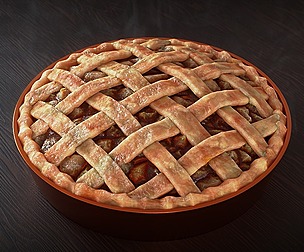 Apple Pie 🥧 With Procedural Materials (Blender)