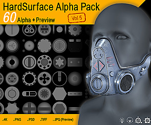 60 HardSurface Alpha (4K) Vol 5
