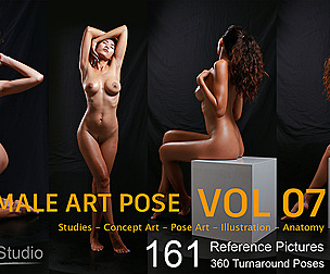 Female Art Pose - Vol 07 - Reference Pictures