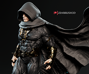 BLACK ADAM  3D PRINTABLE