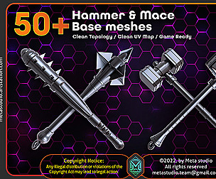 50 Hammer BaseMesh