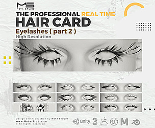 Eyelashes Part 2 - Realtime Hair card