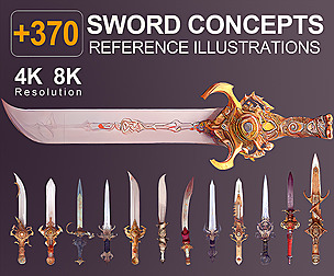 Sword Concept designs - [Reference illustrations]