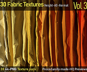 30 Fabric Textures-AO-Height-Normal