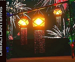 DEWALI LANTERN Low-poly 3D model