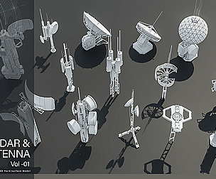 Sci-Fi Radar and Antenna Vol 01