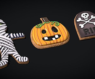 Halloween Cookies Set Three