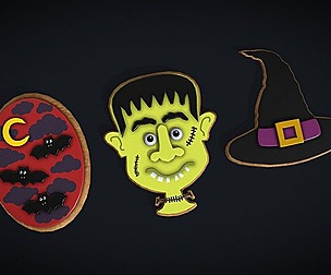 Halloween Cookies Set Two