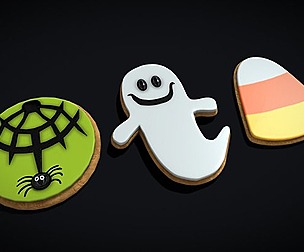 Halloween Cookies Set One