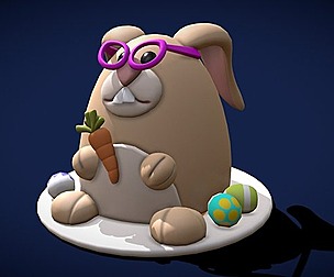 Fat Bunny Cake