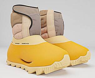 Adidas Yeezy Knit RNR Boot Yellow