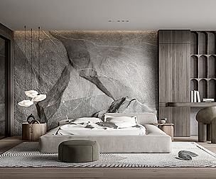 Modern apartment interior design Sketchup 0008