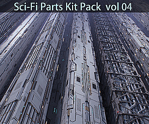 Sci-Fi Parts Kit Pack vol 04