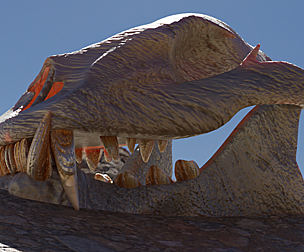 LION SKULL - LOW POLY - AR - VR - GAME DEVELOPMENT