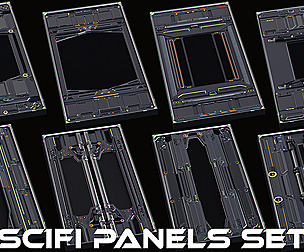 SciFi Panels set