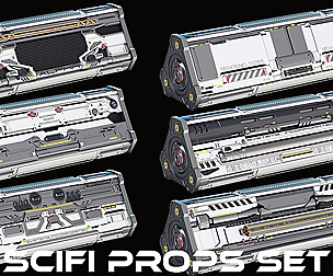 SciFi Props set
