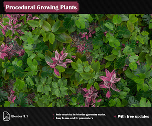 Procedural Growing Plants