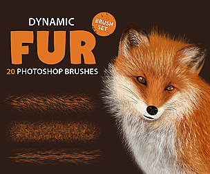Fur Brushes for Photoshop
