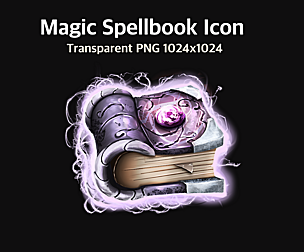 Magic Spellbook Icon