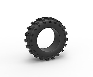 Offroad tire 60 Scale 1:25