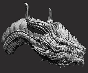 Dragon Head 3D model
