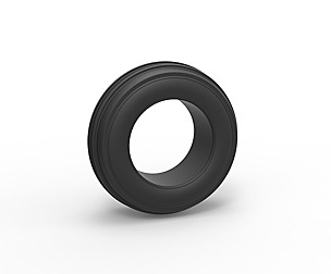 Dune buggy front tire 4 Scale 1:25