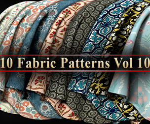 10 Fabric Patterns Vol. 10