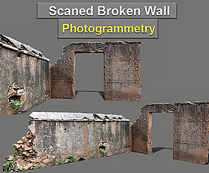 Scanned Broken Wall