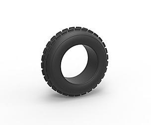 Dune buggy front tire 5 Scale 1:25