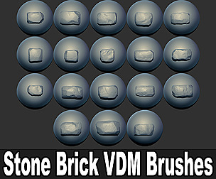 Stone Brick VDM Brushes