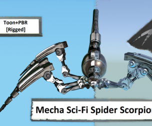 Mecha Spider Scorpion