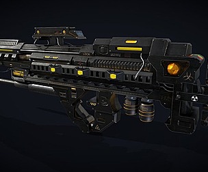 Sci-fi Rifle