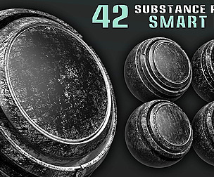 42 substance painter smart mask-Vol2