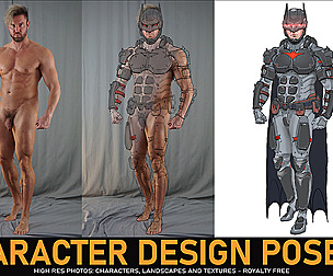 Character Design Poses - 245 Reference Pictures
