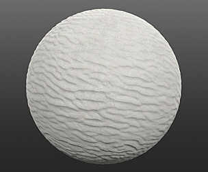 Rippled White Sand Material