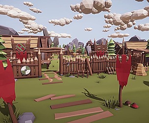 Medieval Village Megapack Low Poly RG