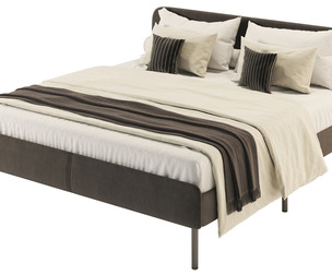 SLATTUM IKEA fabric Bed