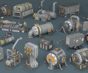 Industrial Units 9 - 20 pieces