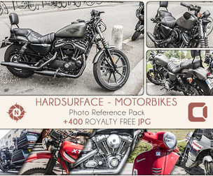 Hardsurface - Motorbikes - Photo Reference Pack