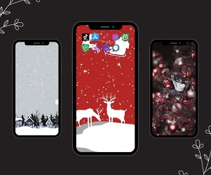 IPhone Xmas Wallpapers, Modern Phone Wallpaper